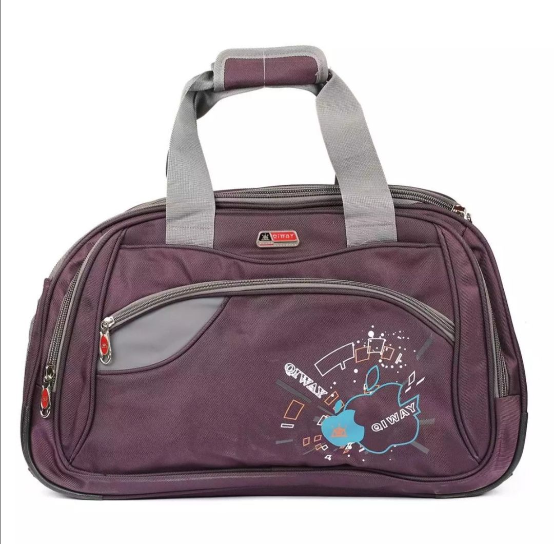 Qiway Travel Bag.Hand Bag Use For All Time Uisex. 100% Waterproof and Washable.Size '22