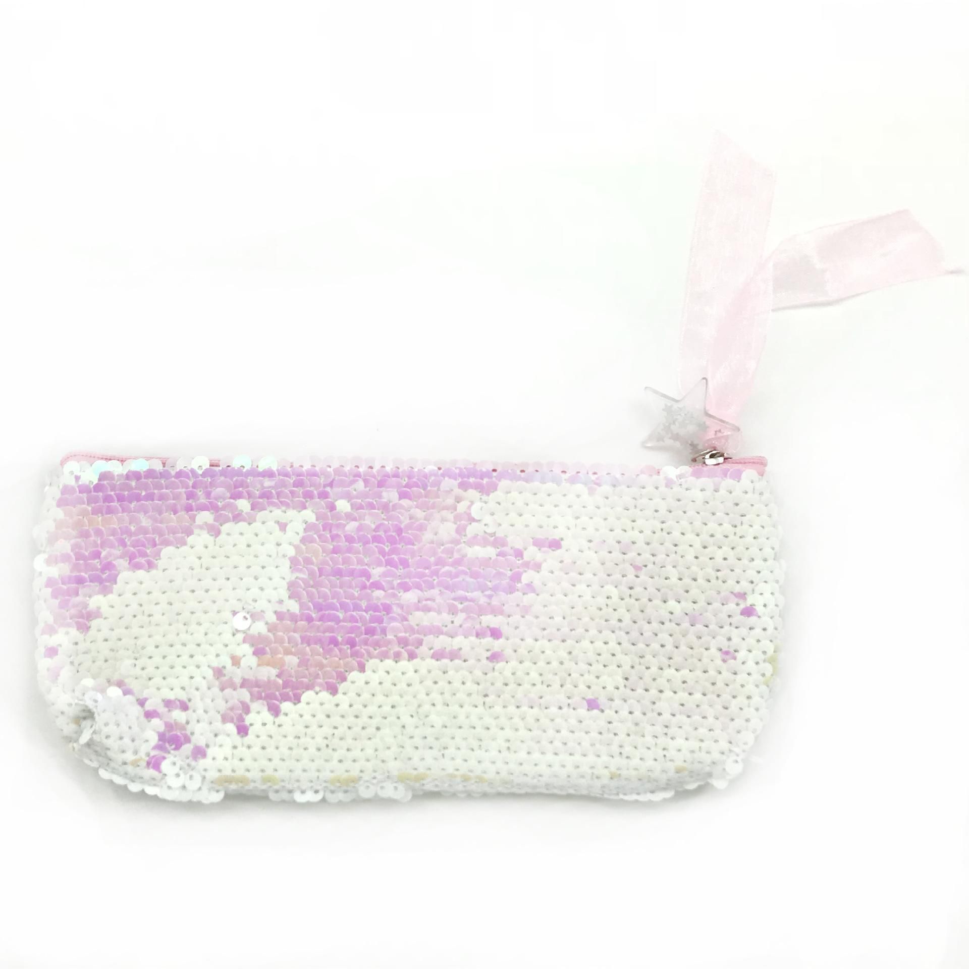 High Capacity Mermaid Sequin Makeup Bag