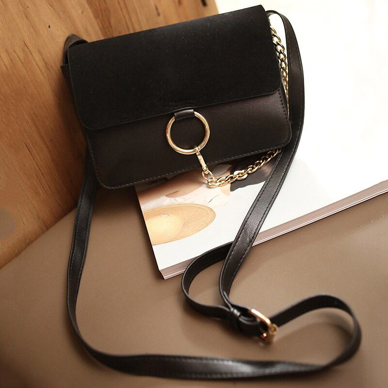 Retro Frosted Square Handbags Bag High Quality Simple All-Match Messenger Bag Exquisite Elegant Fashion  Woman Lady Bags