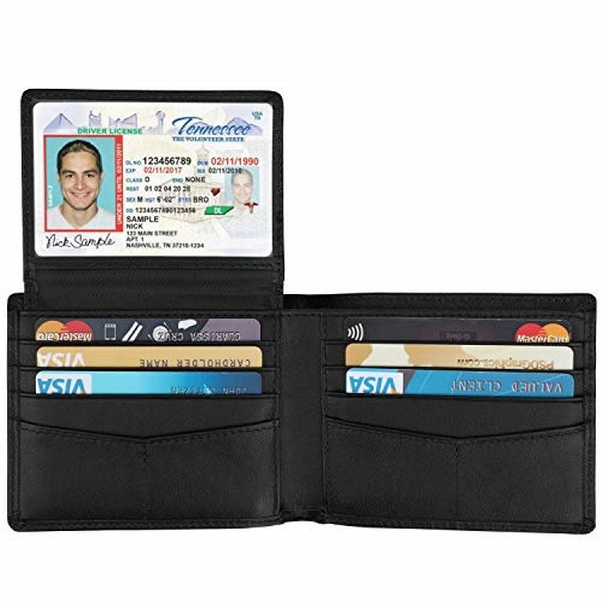 Mens Multifunctional Luxury Small Wallet