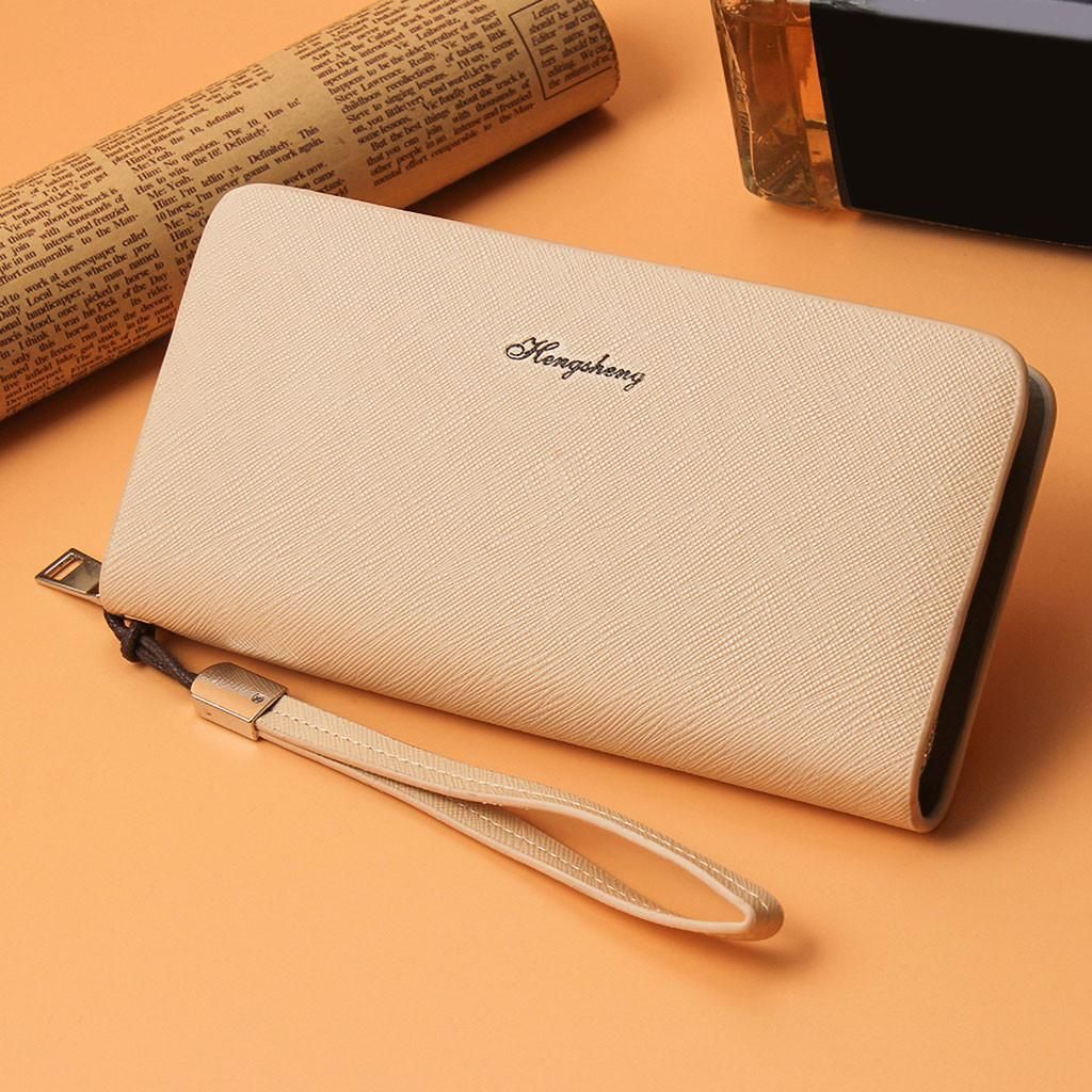 Wallets Ladies Korean Style Men Long Wallet Casual Multi-Function Clutch Bag Card Package Multi-Card Holder
