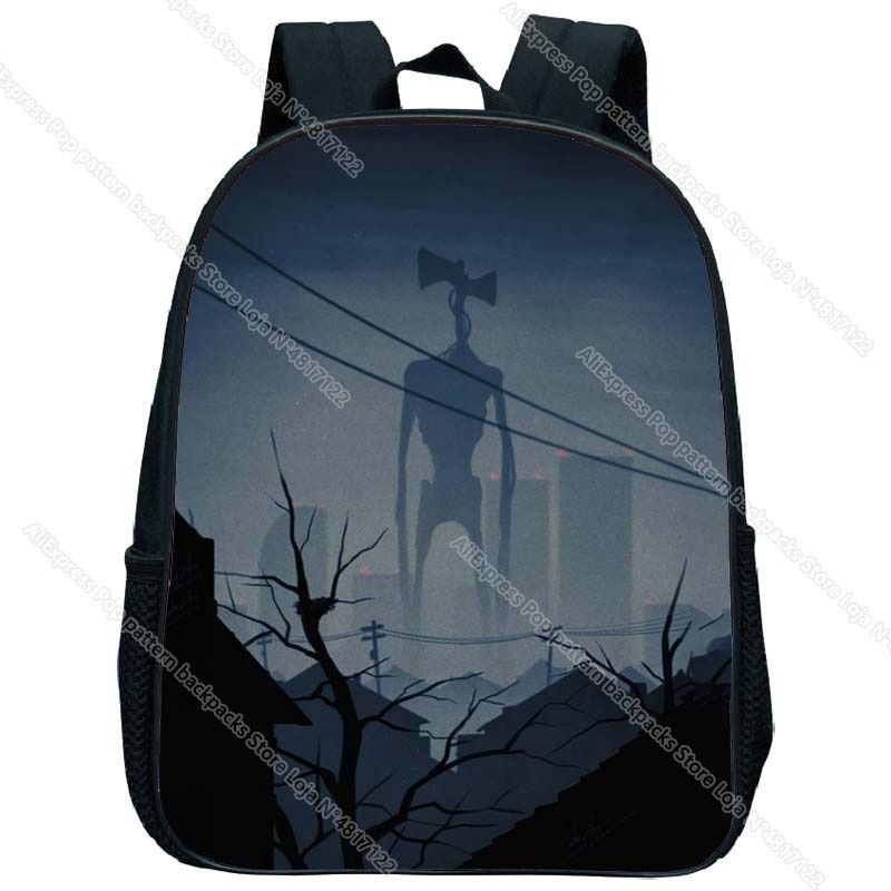 Kids Siren Head Kindergarten Backpack Toddler Schoolbag Children Cartoon Knapsack Boy Girl Anime Rucksack Baby Start School Gift