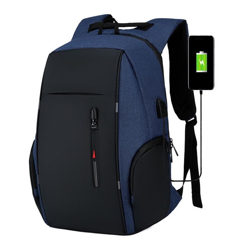 15.6 Inch Men USB Charging Waterproof  Backpack Travel Oxford Women Pack Male Business Bag Computer Notebook Backpacks