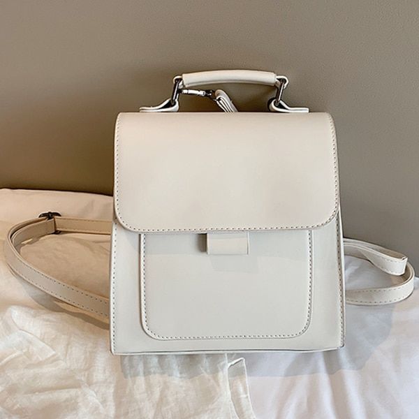 QINRANGUIO Backpack Women Leather School Bags For Women Fashion Backpacks For Women Backpack Female Cute Backpack For Teens