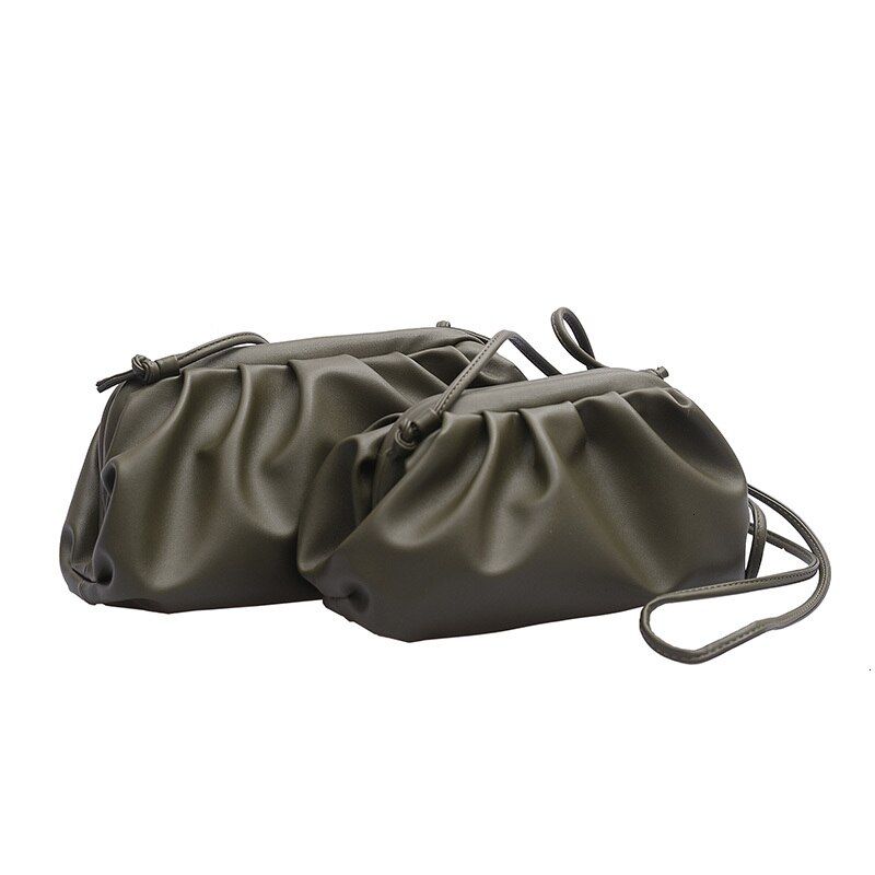 TTOU Luxury Designer Cloud Shape Women Day Clutch Bag Pleated Dumpling Shoulder Messenger Bag Small Cute Lady Crossbody Handbag