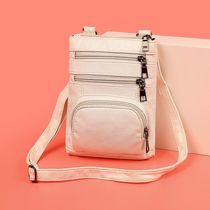 Multi-pockets Casual Shoulder Bags Women's Retro Flap Handbag Purse Bags Female Crossbody Bag Fashion Luxury SA Main Bolsos