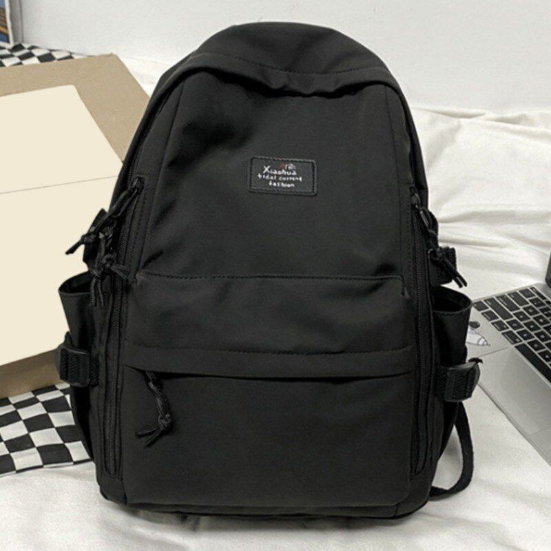 Women Teenager Backpack Boys Girls Marble Stone Print Backpack Rucksack Canvas Shoulder Bag School Backpack Mochila Feminina