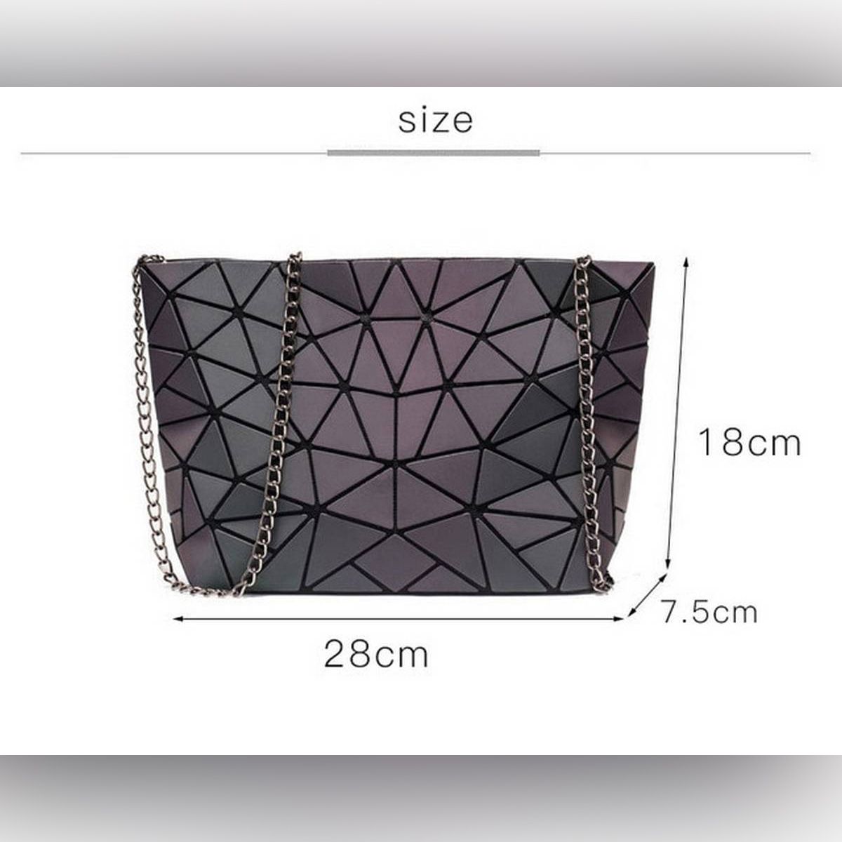bolsos mujer Women Shoulder Bag Folding Geometric Handbag Tote Bags For Women 2021 Messenger Bag Ladies Hand Bags bolsa feminina