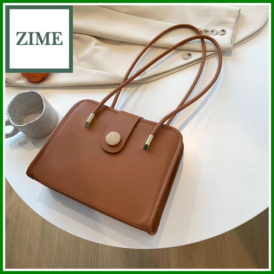 Early autumn new small bag new simple casual handbag retro shoulder bag new collection fashion commuter briefcase