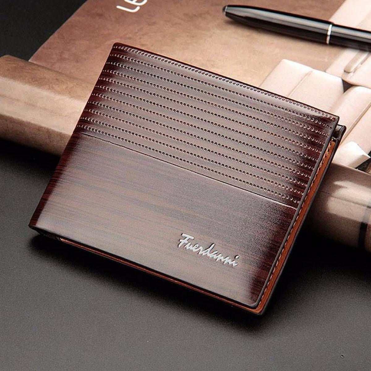 Fuerdanni PU Leather Wallet for Men