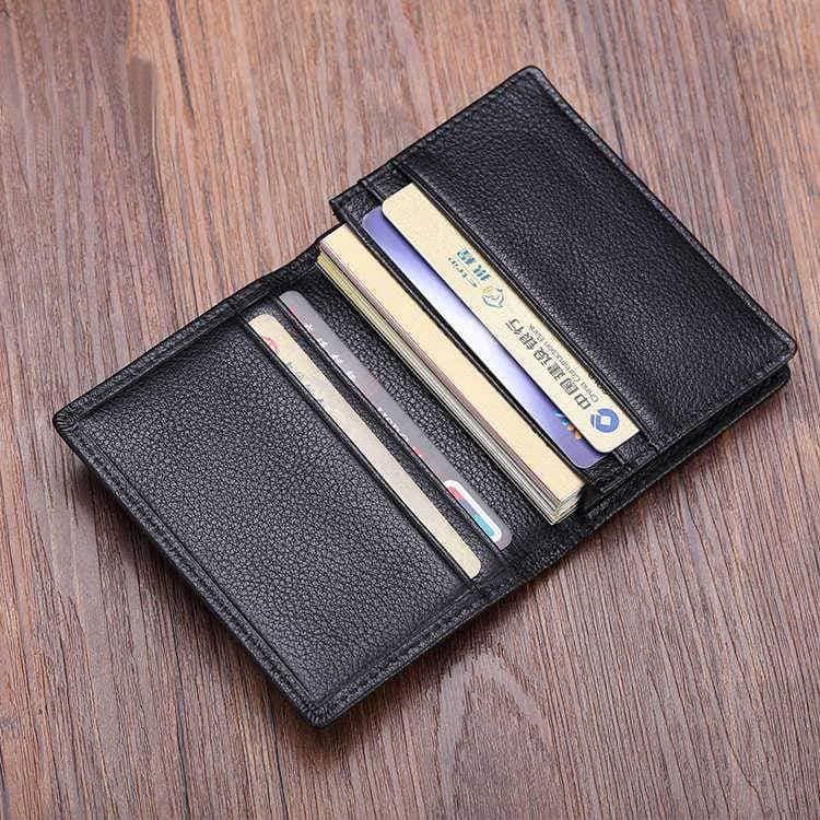 100% genuine leather card holder