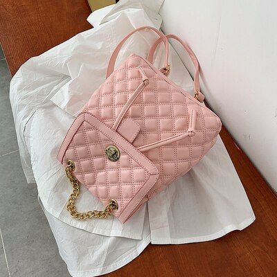 DORANMI High Quality Diamond Lattice Backpacks For Women 2019 Leather Schoolbag Luxury Brand Designed Backpacks Mochila DJB826