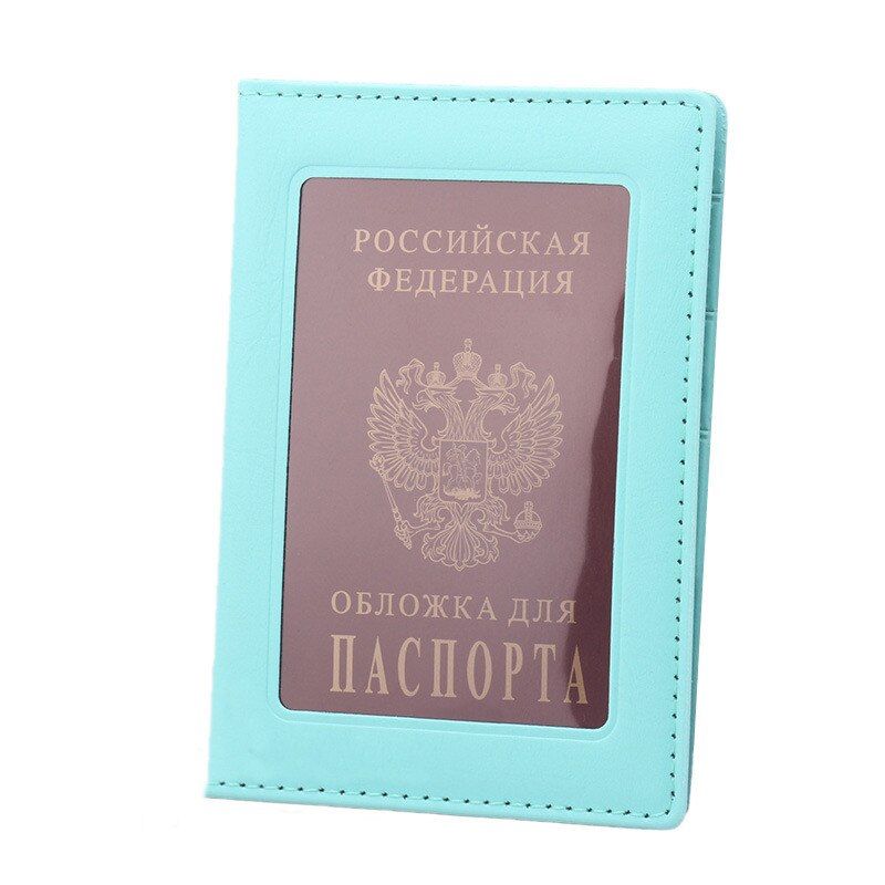 Men Women's Passport Cover on The Passport Holder Travel Leather Protector Bag ID Credit Card Case for Passport Wallet Pasport