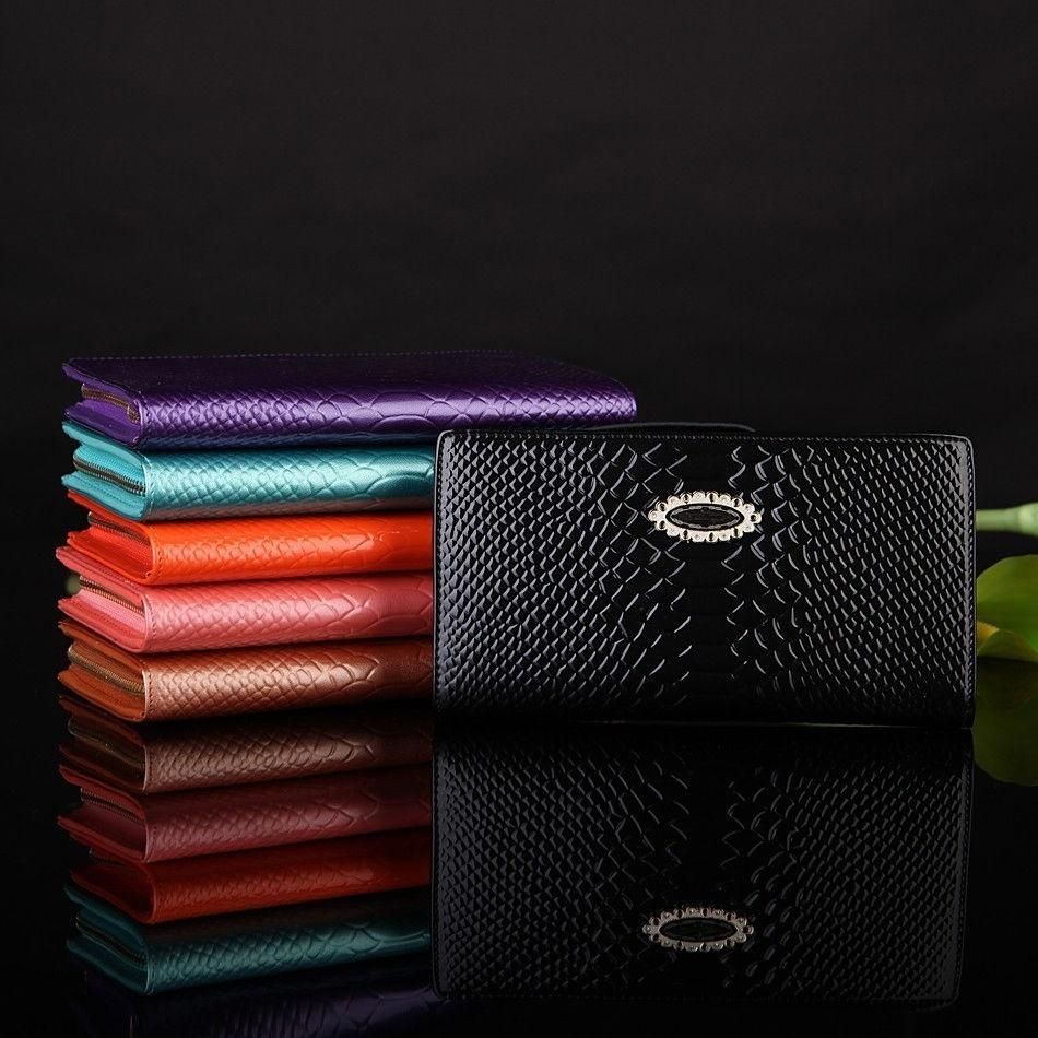 Women Wallets PU Leather Long Wallet Handbag Card Holder phone case
