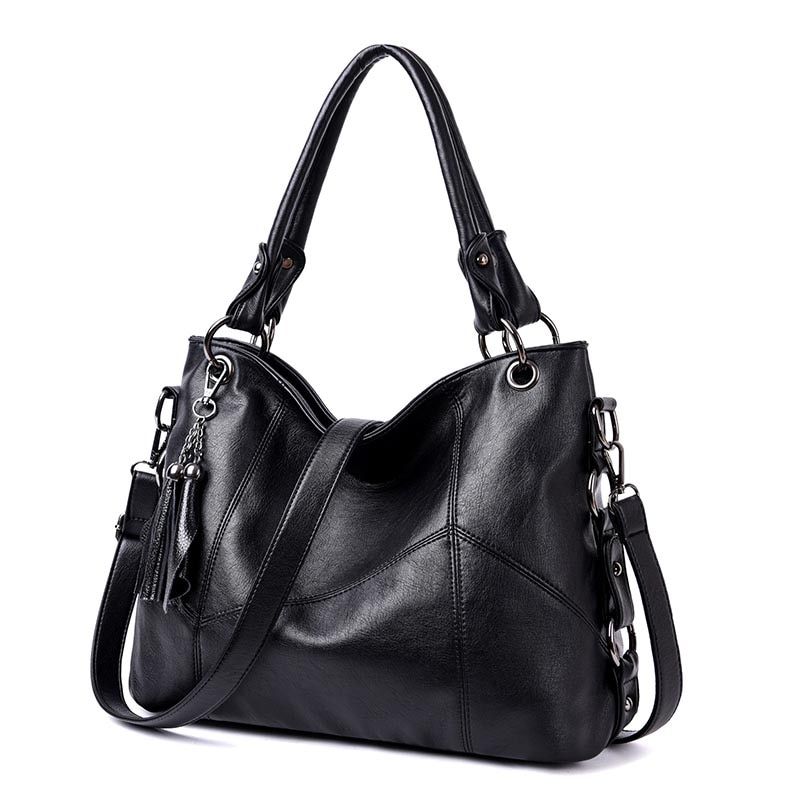 Women Leather Handbags Designer Tassel Crossbody Bags For Women Luxury Brand Shoulder Bags Sac A Main Female Messenger Bag New