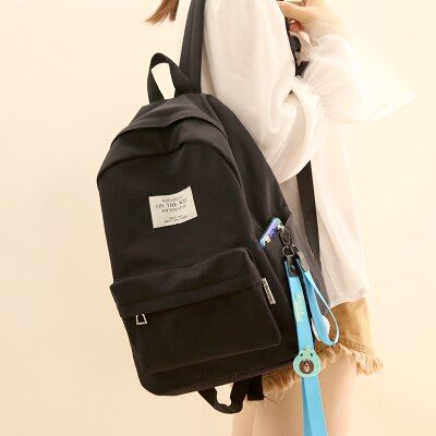 NuFangU Simple Design Oxford Korea Style Women Backpack Fashion Girls Leisure Bag School Student Book Teenager Useful Travel