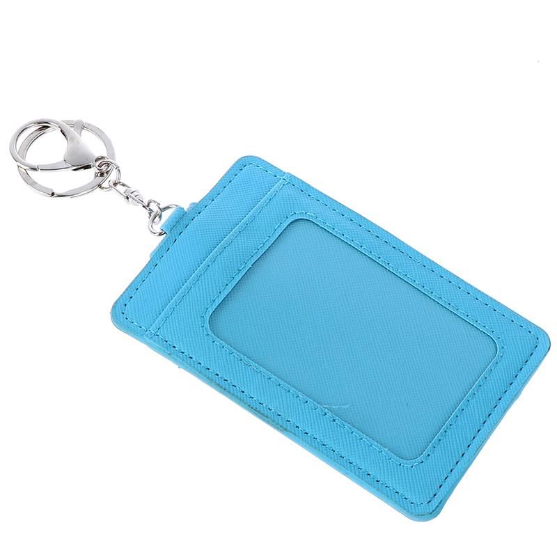 Business Card Holder Wallet Pu Leather Bus Card Holder School Supply