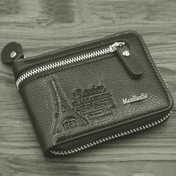 Men Wallets Clutch Fashion Short Wallet for Men
