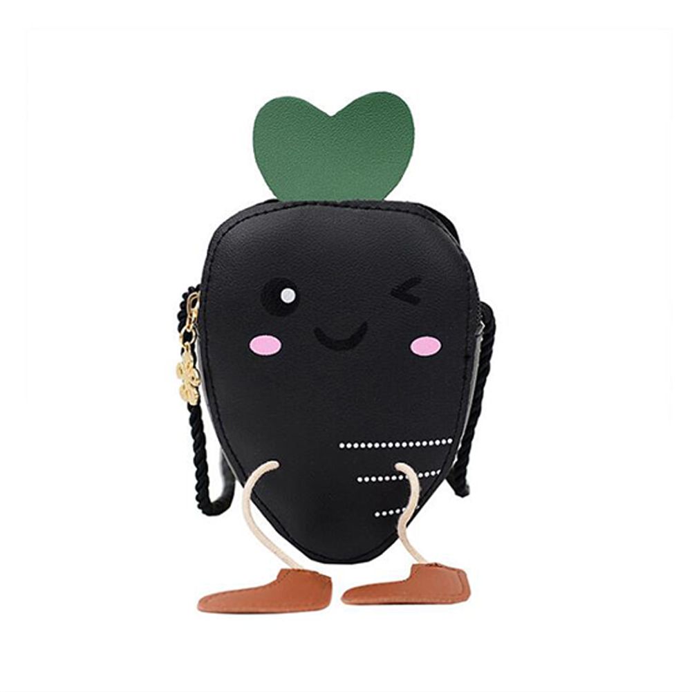 Yfashion Cartoon Shoulder Pouch Cute ldren Fashion Carrot ni Single Shoulder Bag