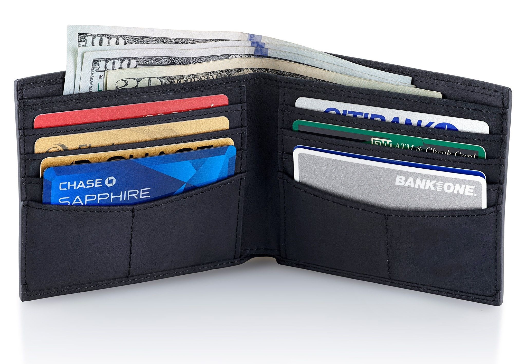 Mens Fashion Multifunctional Luxury Long Wallet