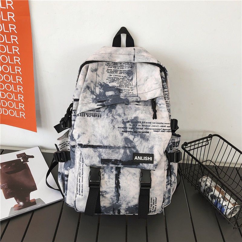 Schoolbag Fashion Large Capacity Mochila Feminina Canvas Backpack Bags For Teenagers Boys Anime Women Bagpack Techwear SA Dos