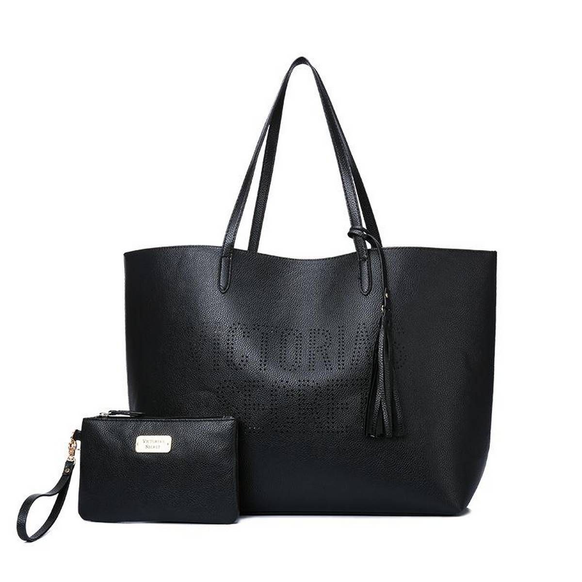 VS Victoria's Secret Mobile Photo Bag Large-Capacity Bags Skull Lettering Fringe Handbags