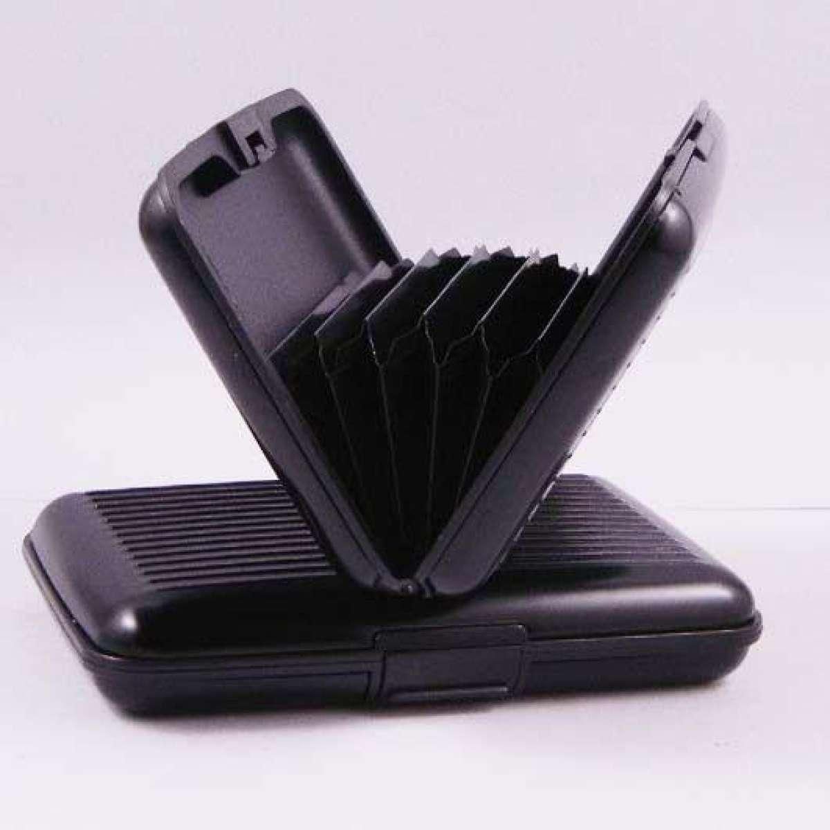 Aluminium Aluma Security Credit Card Holder – Black