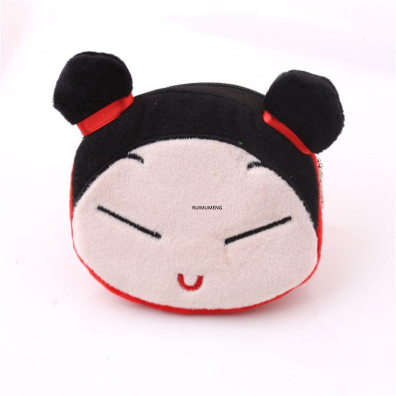cute multi-designs , animal , fruit big size Plush coin Pouch ; keychain pocket Coin Purse Wallet Pouch
