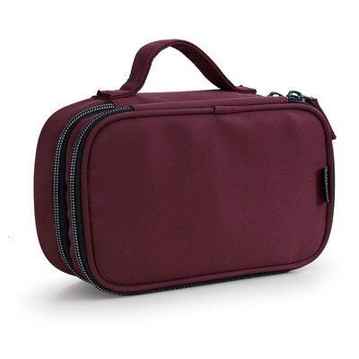 Makeup Bag Case Stylish Waterproof Cosmetic Bag Travel Organizer Beauty case Toiletry Kit for Mini pencil case toilet pouch