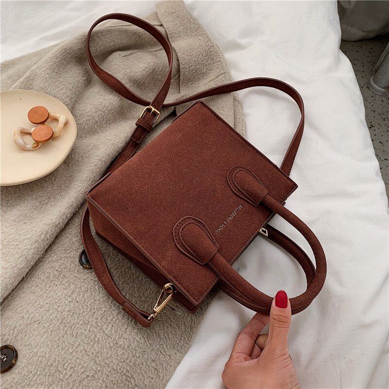 New Scrub Leather Mini Crossbody Bags For Women 2020 Simple Style Shoulder Messenger Bag Lady Travel Handbags Mini Totes