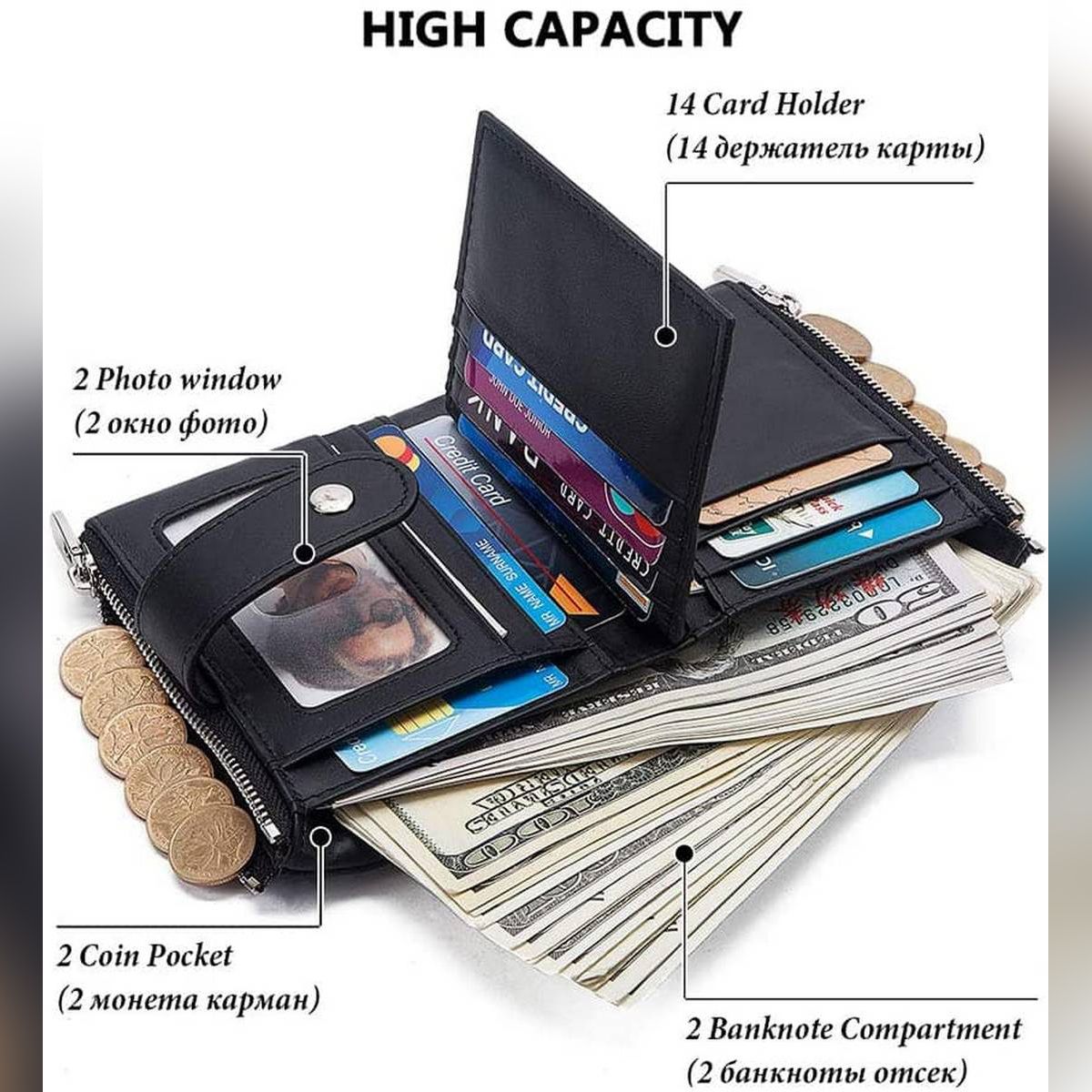 Esiposs Men's Wallet