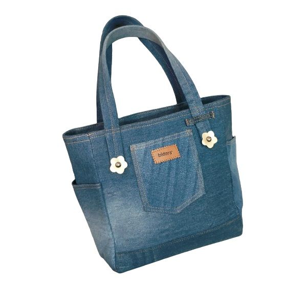 Handmade Vintage Denim Handbag