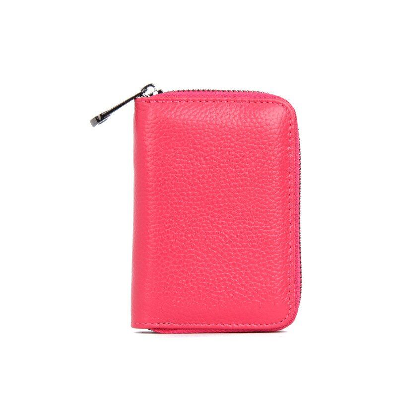 WESTCREEK Brand  Leather RFID Blocking Credit Card Holder Minimalist Travel Business Card Holder Wallet by 16 Slots