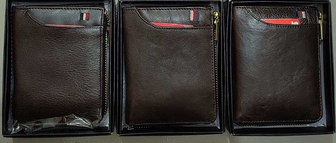 Leather Style Wallet Money Bag for Men