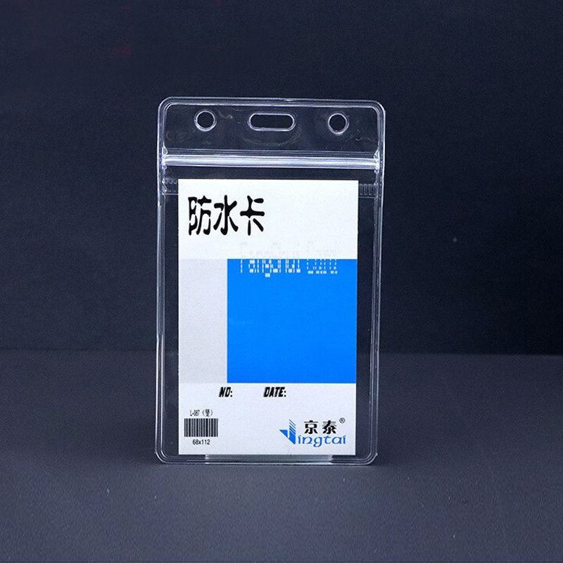 ID Card Holder - ID Card Soft Cover - Card Cover Case - 5 Pcs
