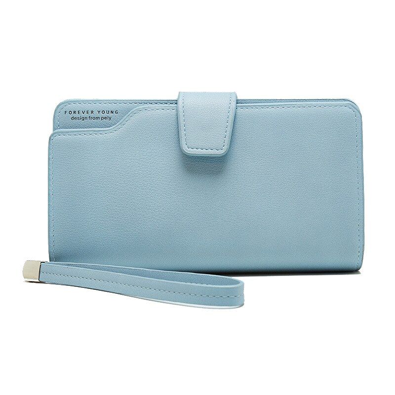 Wallet Women Leather Wallet Female Leisure Purse 3Fold Best Quality Women Long Coin Purse Many Card Wallets Carteira Feminina