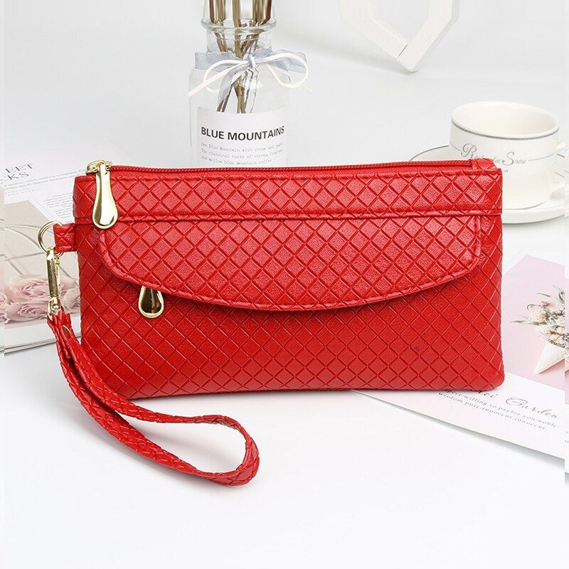 Wallet Female Women's Wallet Snap Coin Purse Phone Bag Bow Multi-card Bit Card Holder Purse Women Luxury Mujer Lady Purse