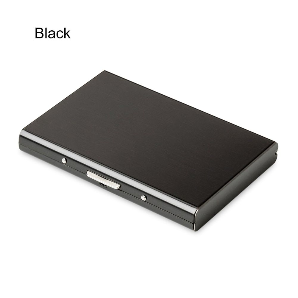 Creditcard Holder Wallet Men Stainless Steel Bank Card Case Waterproof RFID Blocking Cover