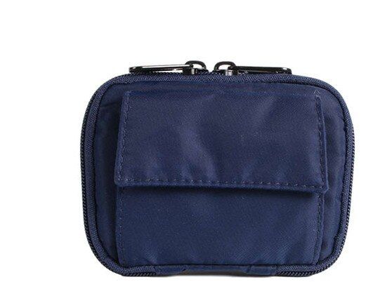 Japanese and Korean Men Wallets Trends Nylon Cloth Short Wallet Casual Student Wallets Youth Purse Mini Purses