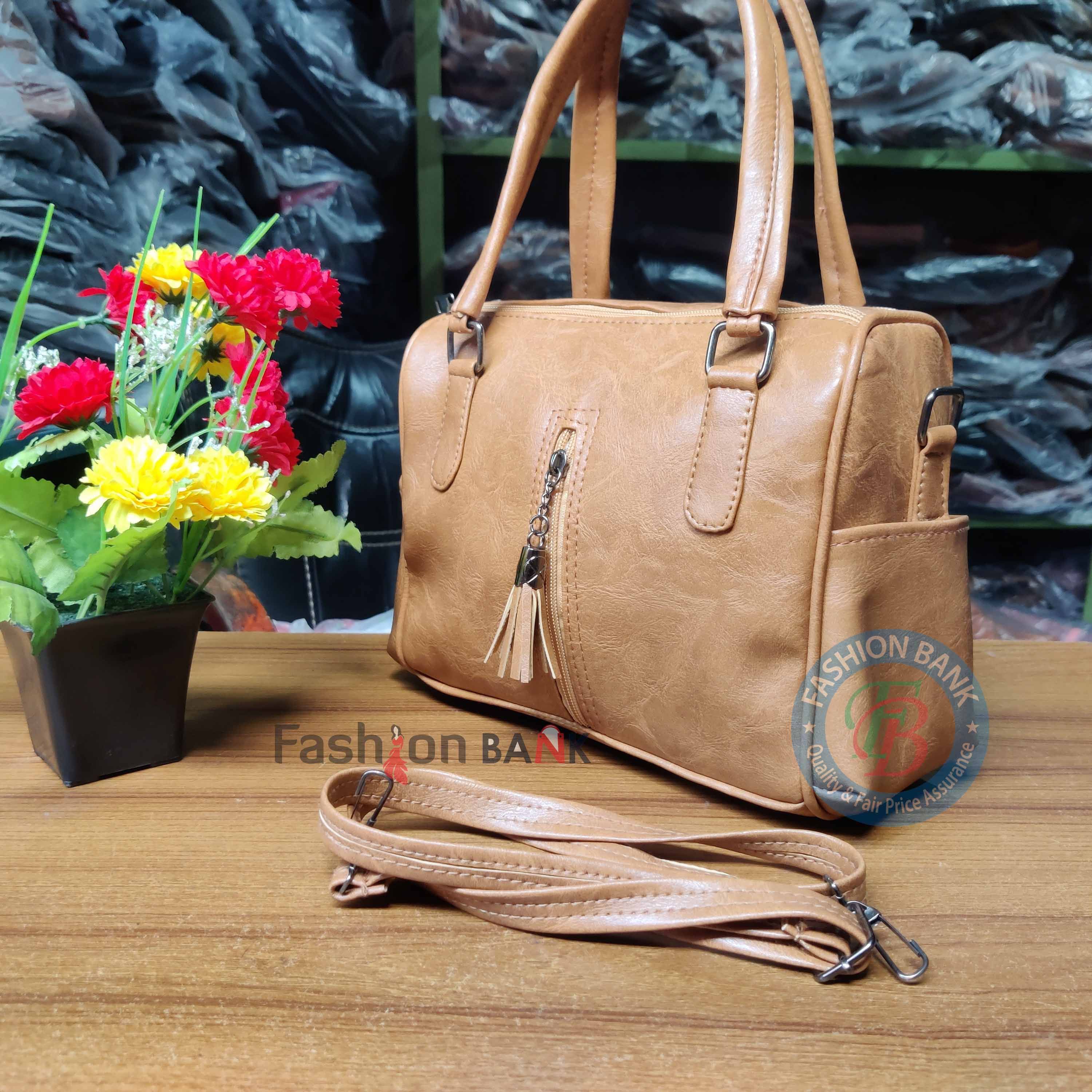 Ladies Fashion leather Handbag Sling Bag Tote Beg With Long Strap for Women
