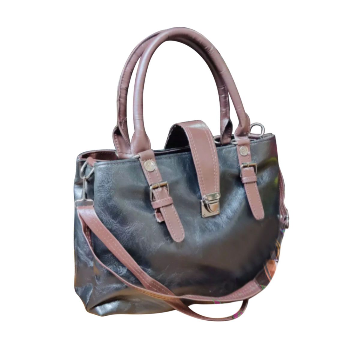 Women new fashionable 3 part lock bag