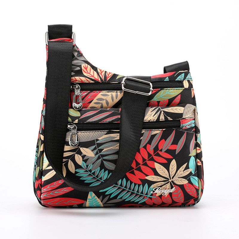 Woman Waterproof Nylon Flowers Bag shoulder bags for woman 2021 Summer new messenger bag female Crossbody bag handbag bolsa