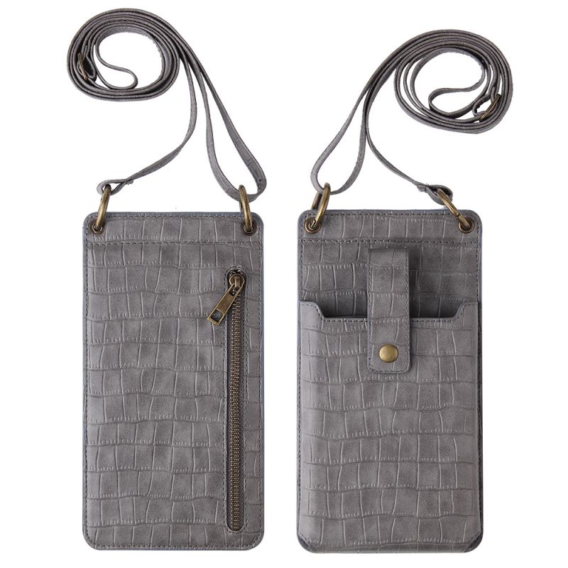 Card package leather phone case for iphone 12 X XR XS MAX 7 8 6 6s plus 7plus 11 Pro Crossbody bag back cover Simple Fidelity design