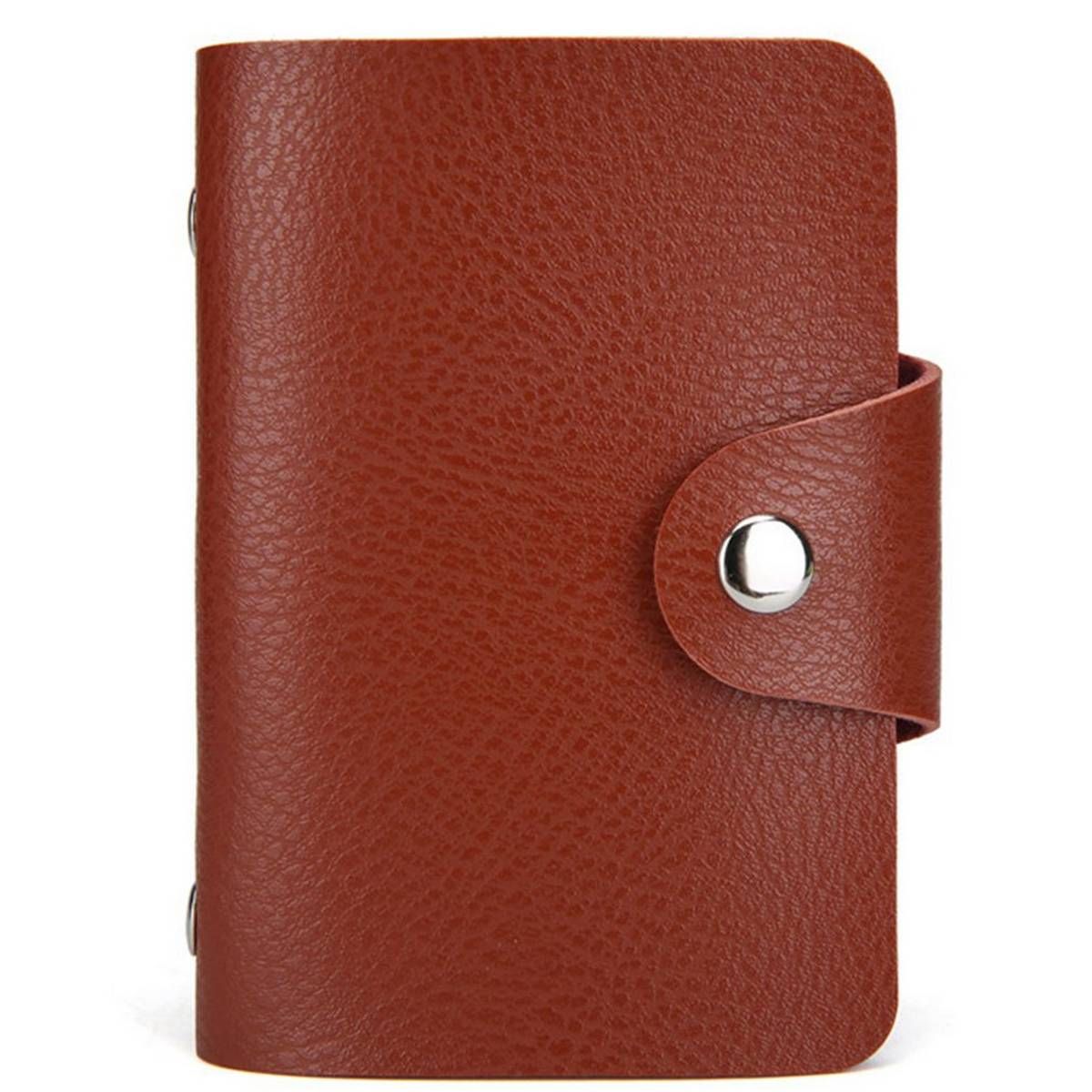 Portable Solid Color Double Sided 24 Bit PVC Card Sleeve Moderate Card Size