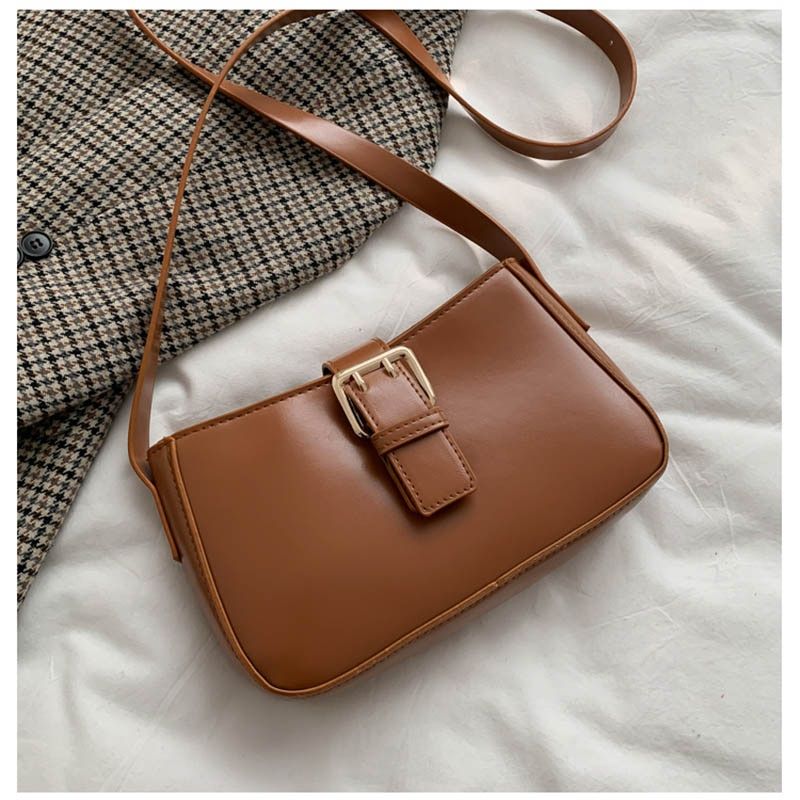 bolsa feminina Retro Pu leather Handbag Women Small Shoulder Bags For Women 2021 Vintage Mini Bag Fashion Totes Bag Hasp
