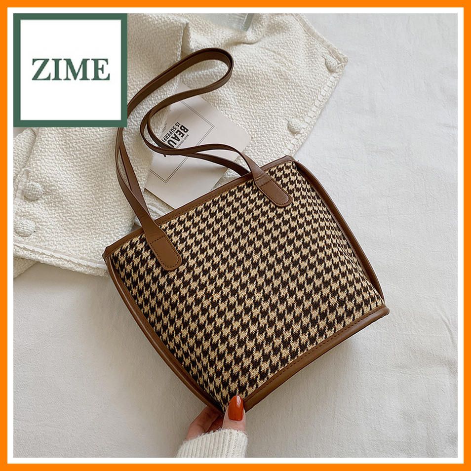 Bag women's  new this year's popular leisure autumn and winter class commuter Lingge portable messenger bucket bag