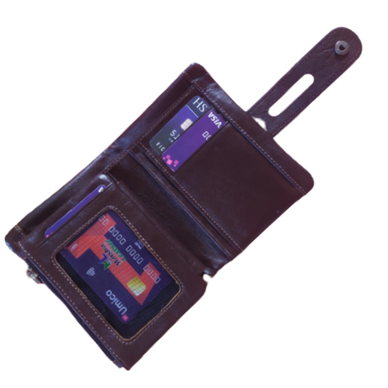 JEEP Premium Oil Pull-up leather Wallet for Men