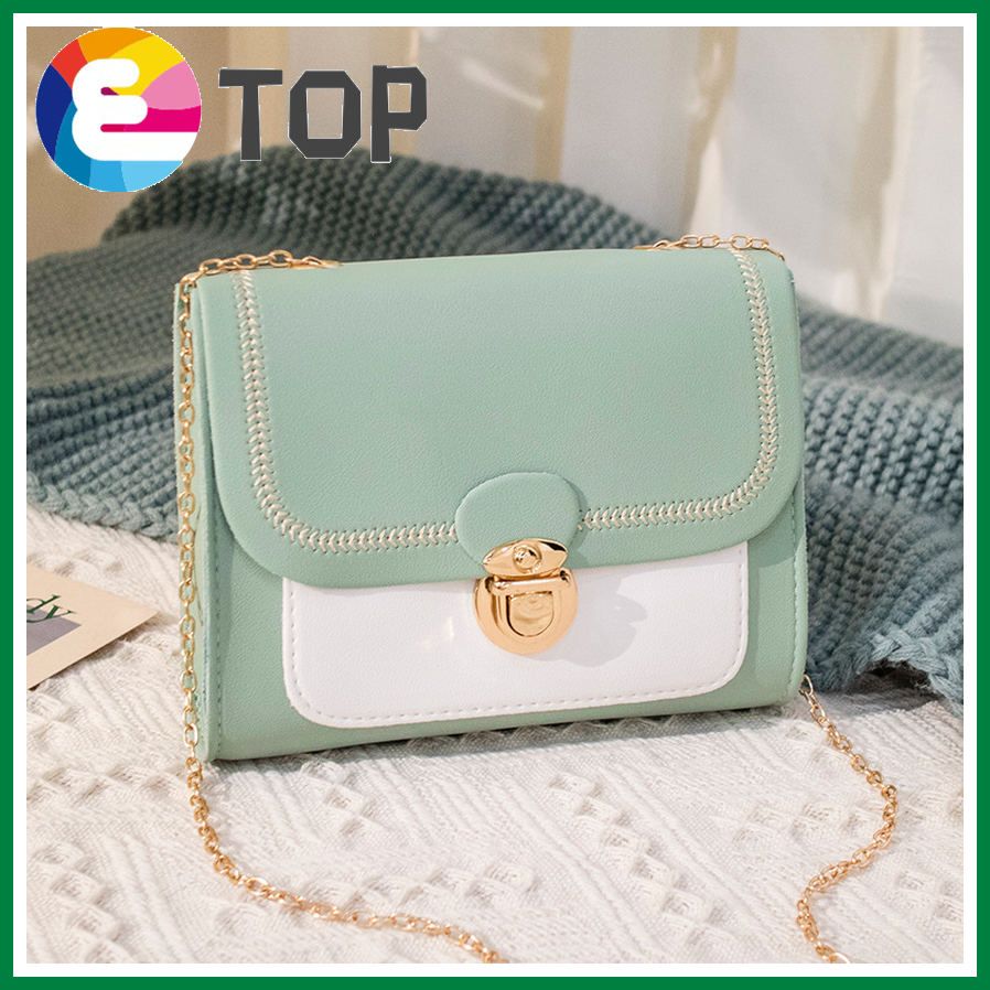 Summer and autumn style Korean fashion trendy ladies small square bagm shoulder diagmonal embroidery bagm