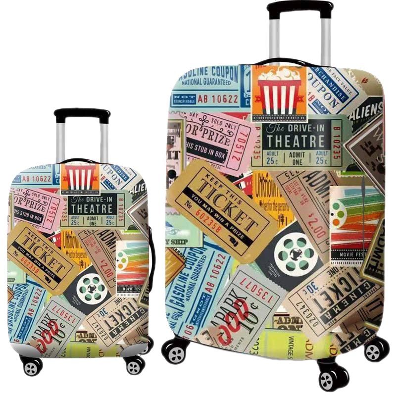 Luggage Cover Suitcase Protector Cover Luggage case Spandex Suitcase Luggage Cover Elastic Luggage Cover