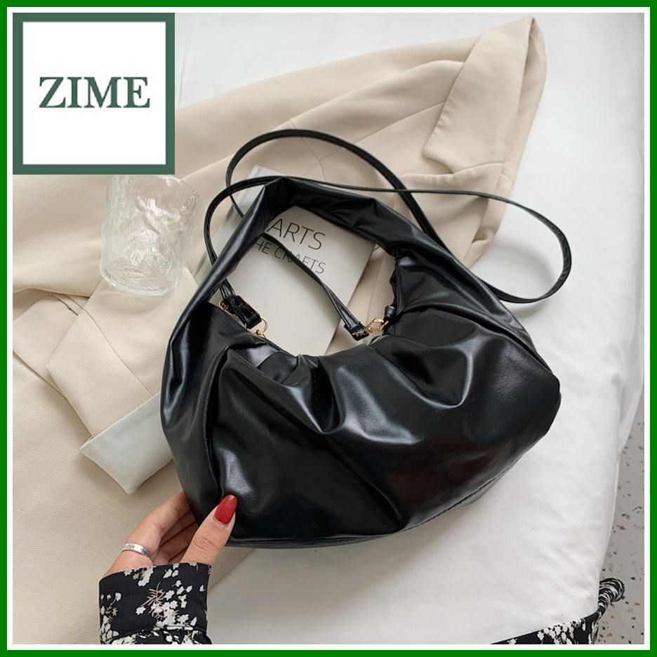 Cloud bag pleated underarm bag new trendy fashion net red casual one-shoulder messenger women's bag texture handbag